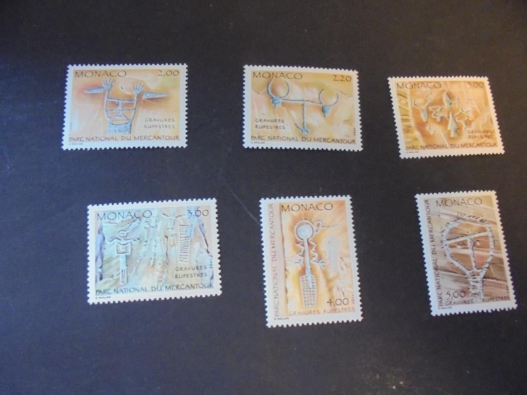 Monaco Yvert 1663/1668 postfris, Verzenden, Monaco, Postfris