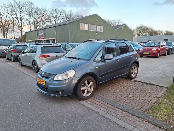 Suzuki SX4 1.6 Shogun 2008 Grijs, Auto's, Suzuki, Bedrijf, SX4, Benzine, D, Hatchback, Handgeschakeld, Origineel Nederlands, Zilver of Grijs