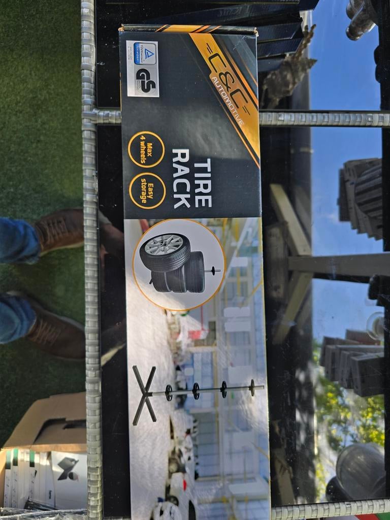 Bandenrek. Banden met velgenrek. Opbergsysteem banden NIEUW, Ophalen of Verzenden, Nieuw