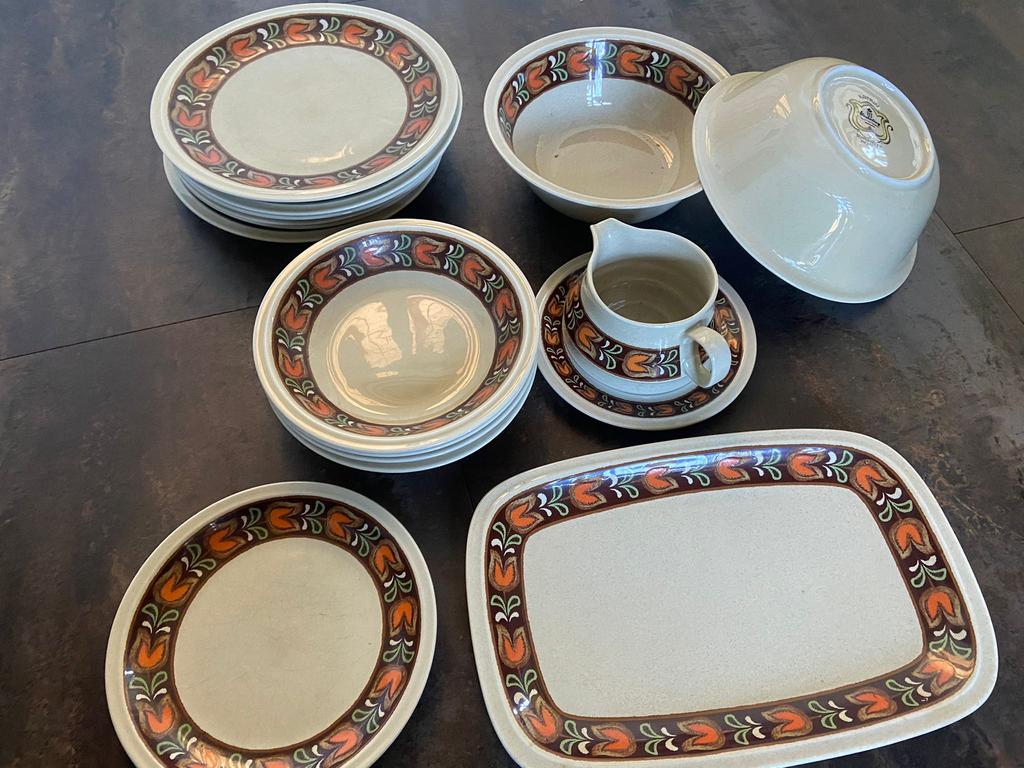 Retro/vintage servies Katrin Winterling, Huis en Inrichting, Keuken | Servies, Ophalen of Verzenden, Overige stijlen