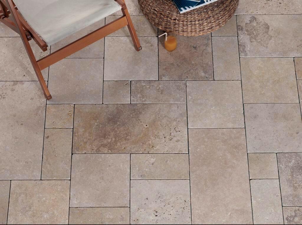 TRAVERTIN TEGELS ANTICATO-ROMAANS VERBAND - WEEKAANBIEDING!, Ophalen of Verzenden, Nieuw