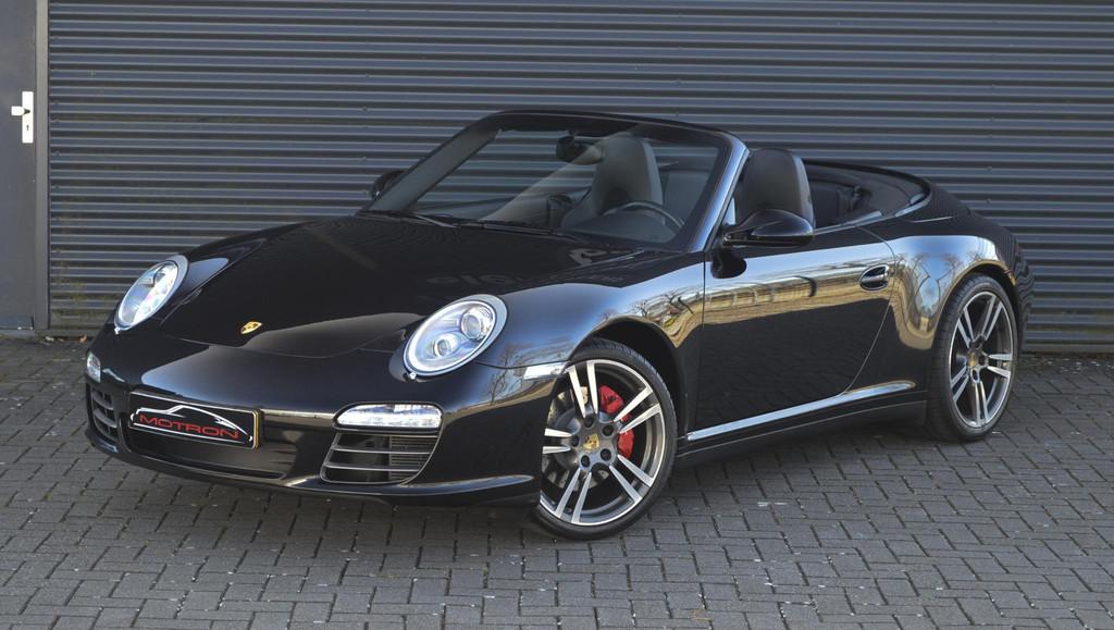 Porsche 911 997.2 3.8 Carrera 4S Cabriolet, Auto's, Porsche, Automaat, Euro 5, Cabriolet, 4 stoelen