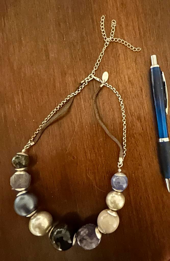 Ketting NEXT, Sieraden, Tassen en Uiterlijk, Kettingen, Zo goed als nieuw, Overige materialen, Overige kleuren, Verstelbaar, Ophalen