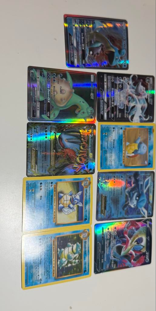 Pokémon kaarten, Verzenden, Gebruikt, Meerdere kaarten, Foil