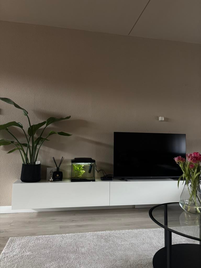 Tv meubel, 100 tot 150 cm, Ophalen of Verzenden, Zo goed als nieuw, Minder dan 100 cm