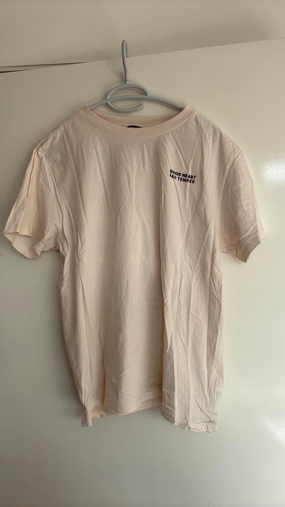Beige T-Shirt met opdruk, Kleding | Dames, T-shirts, Beige, Nieuw, Ophalen of Verzenden, Korte mouw