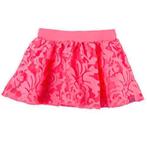 ** Quapi Rok Rokje Feestrok Neon Roze Feestrok, 134, 140 **, Meisje, Ophalen of Verzenden, Zo goed als nieuw, Jurk of Rok