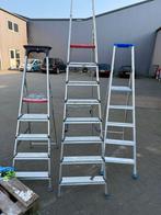 Diverse trappen en ladders te koop, Gebruikt, Trap, Ophalen of Verzenden, Opvouwbaar of Inschuifbaar