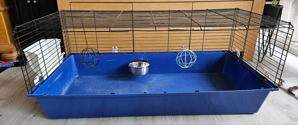 Ferplast konijnenhok incl accessoires, Dieren en Toebehoren, Konijn, Hok, Ophalen, Minder dan 60 cm