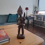 Afrikaans beeld, moeder met kind., Antiek en Kunst, Ophalen