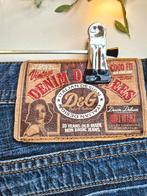 Vintage dolce&gabbana open zipper look jeans, Kleding | Heren, Spijkerbroeken en Jeans, Dolce & Gabbana, Blauw, Overige jeansmaten