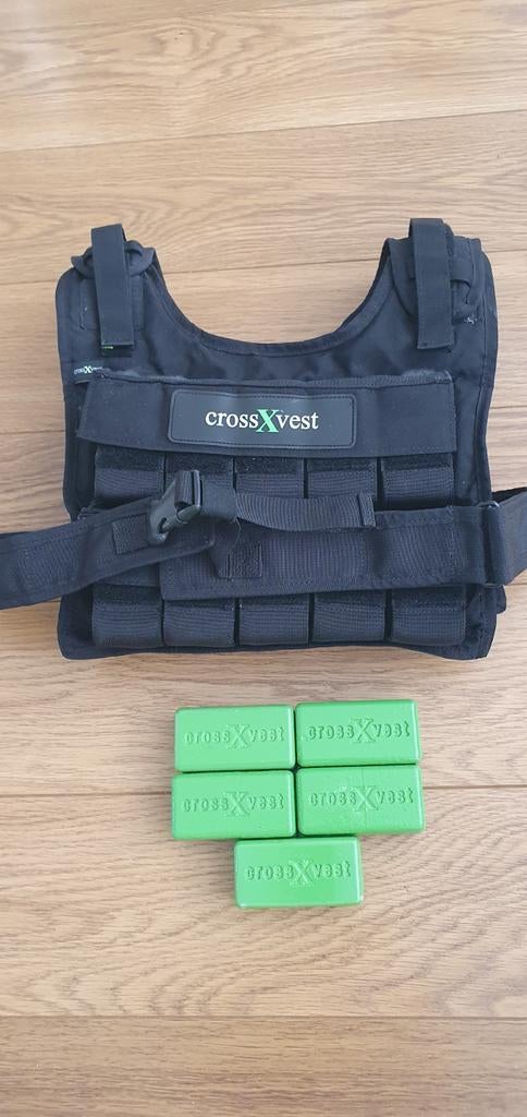 CrossXvest gewichtsvest 20kg, Sport en Fitness, Fitnessmaterialen, Ophalen of Verzenden, Kettlebell