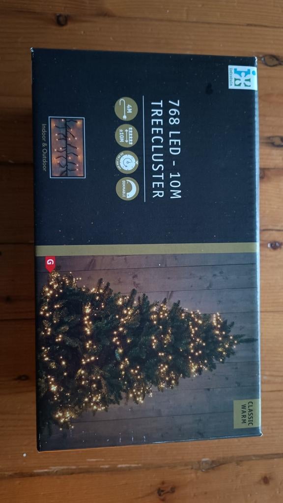 Kerstverlichting 768 LED 10 meter, Ophalen of Verzenden, Nieuw