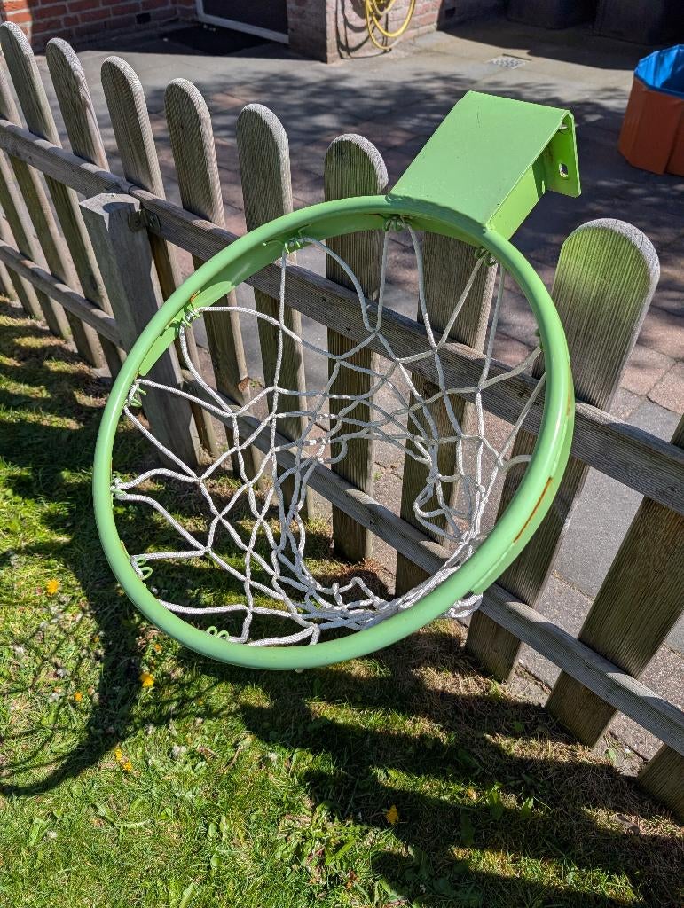 Basketbalnet, Ophalen, Gebruikt, Ring, Bord of Paal