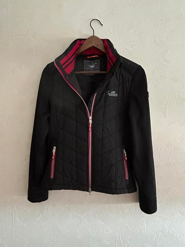 Hele mooie zwarte sport tussenjas van Schockemöhle sports, Kleding | Dames, Jassen | Zomer, Ophalen of Verzenden, Zo goed als nieuw