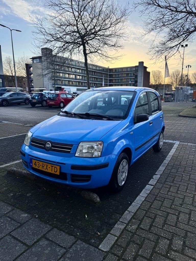 Fiat Panda 1.2 2005 Blauw NEW APK tot 01.2027, Auto's, Fiat, Voorwielaandrijving, Origineel Nederlands, Handgeschakeld, Blauw