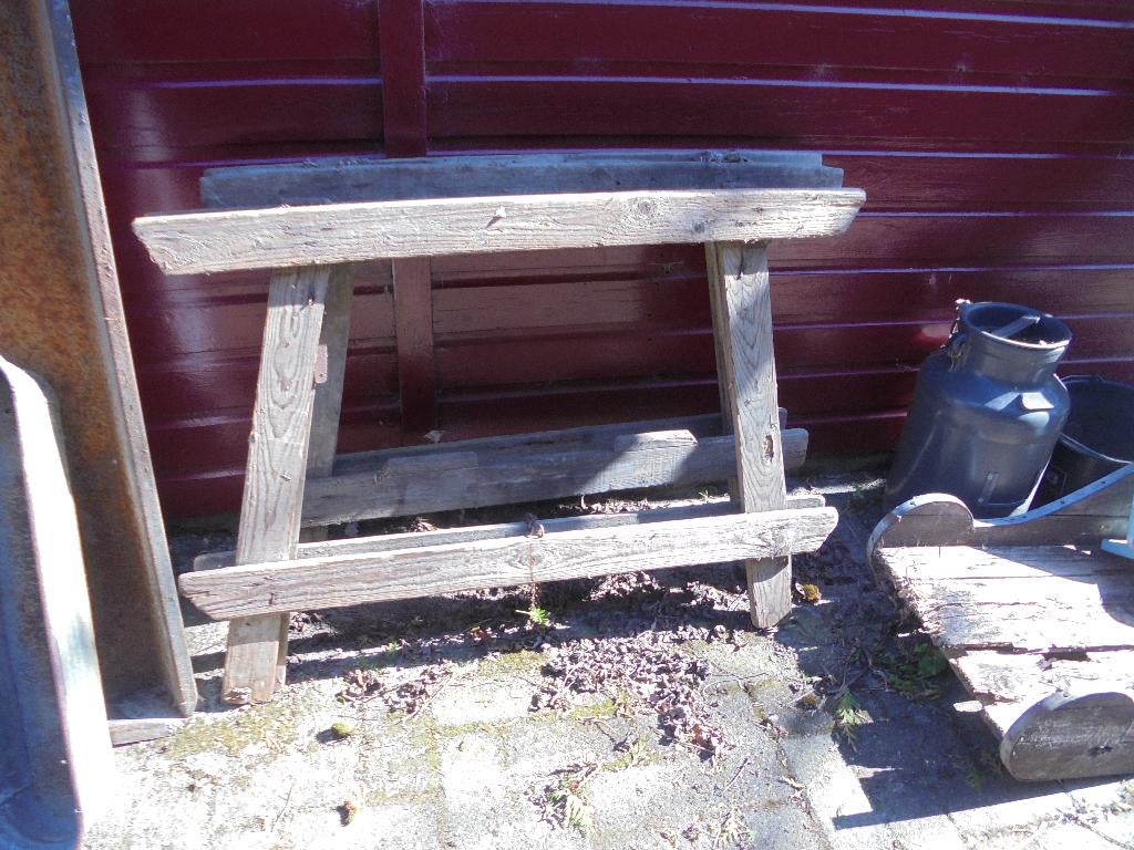 oude schragen, Ophalen, Gebruikt, 70 tot 120 cm, Inklapbaar