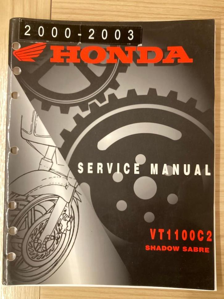 Honda VT1100 C2 Shadow Sabre 2000-2003 Service Manual, Motoren, Handleidingen en Instructieboekjes, Honda, Verzenden