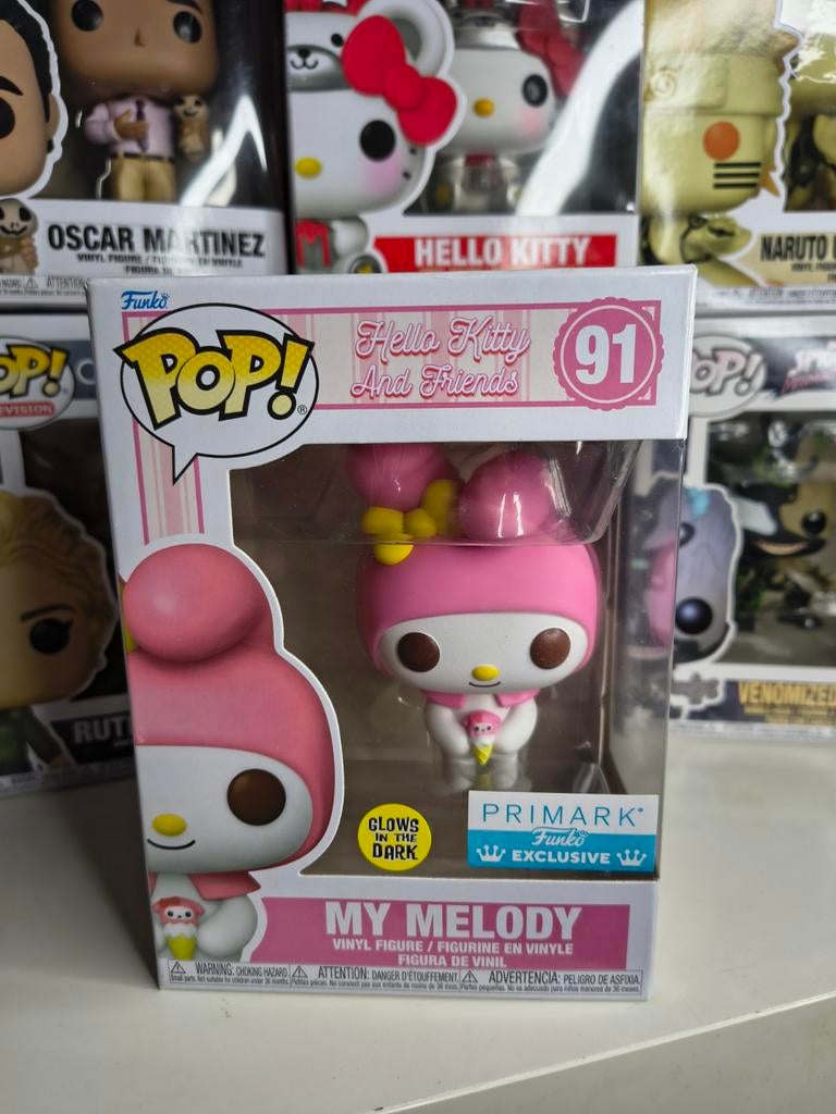 Funko Pop! My Melody #91 Hello Kitty And Friends, Verzamelen, Poppetjes en Figuurtjes, Ophalen of Verzenden, Nieuw