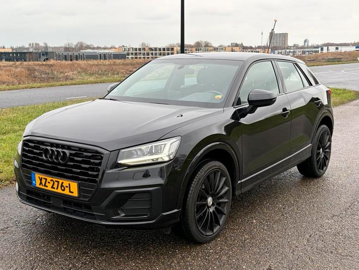 Audi Q2 1.6 TDI 116pk 2017 Zwart, Auto's, Audi, Particulier, Q2, Diesel, F, SUV of Terreinwagen, Handgeschakeld, Geïmporteerd