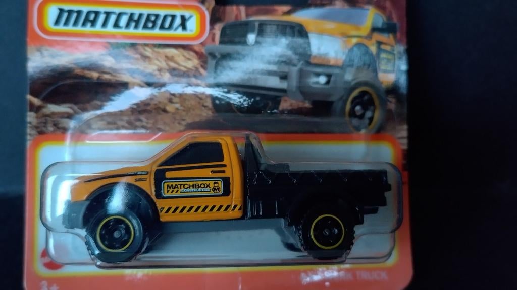 Dodge Ram truck 1:64 3inch Matchbox Pol, Auto, Verzenden, Nieuw, Matchbox@mattel.com