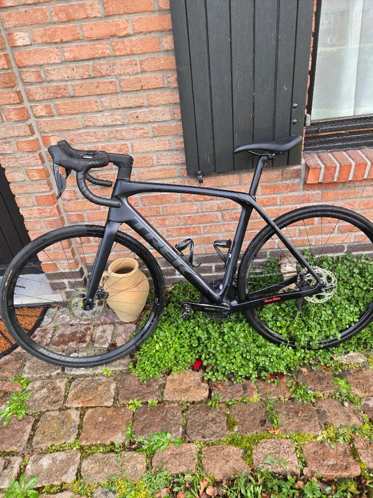 Trek Domane SL6 SatinTrek black maat 56, Heren, Aluminium, Zo goed als nieuw, Meer dan 20 versnellingen