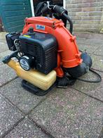 Goed werkende Husqvarna bladblazer, Ophalen, Gebruikt, Benzine, Ruggedragen