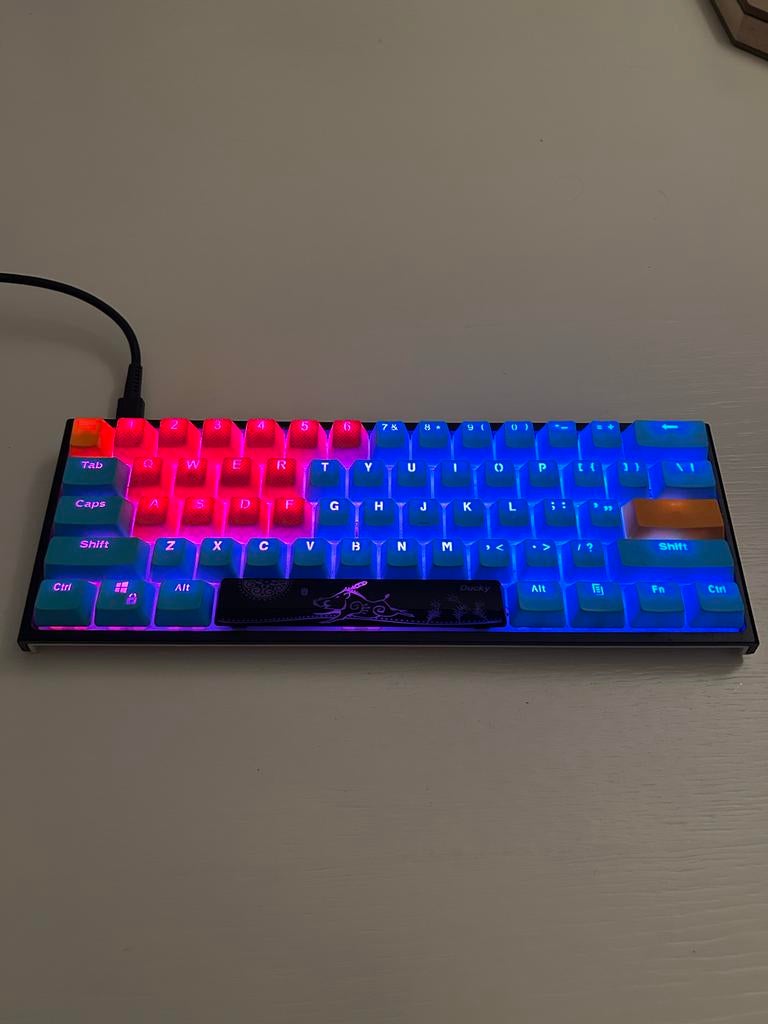 Ducky One 2 Mini toetsenbord, Computers en Software, Toetsenborden, Gebruikt, Qwerty, Bedraad, Gaming toetsenbord, Ophalen of Verzenden