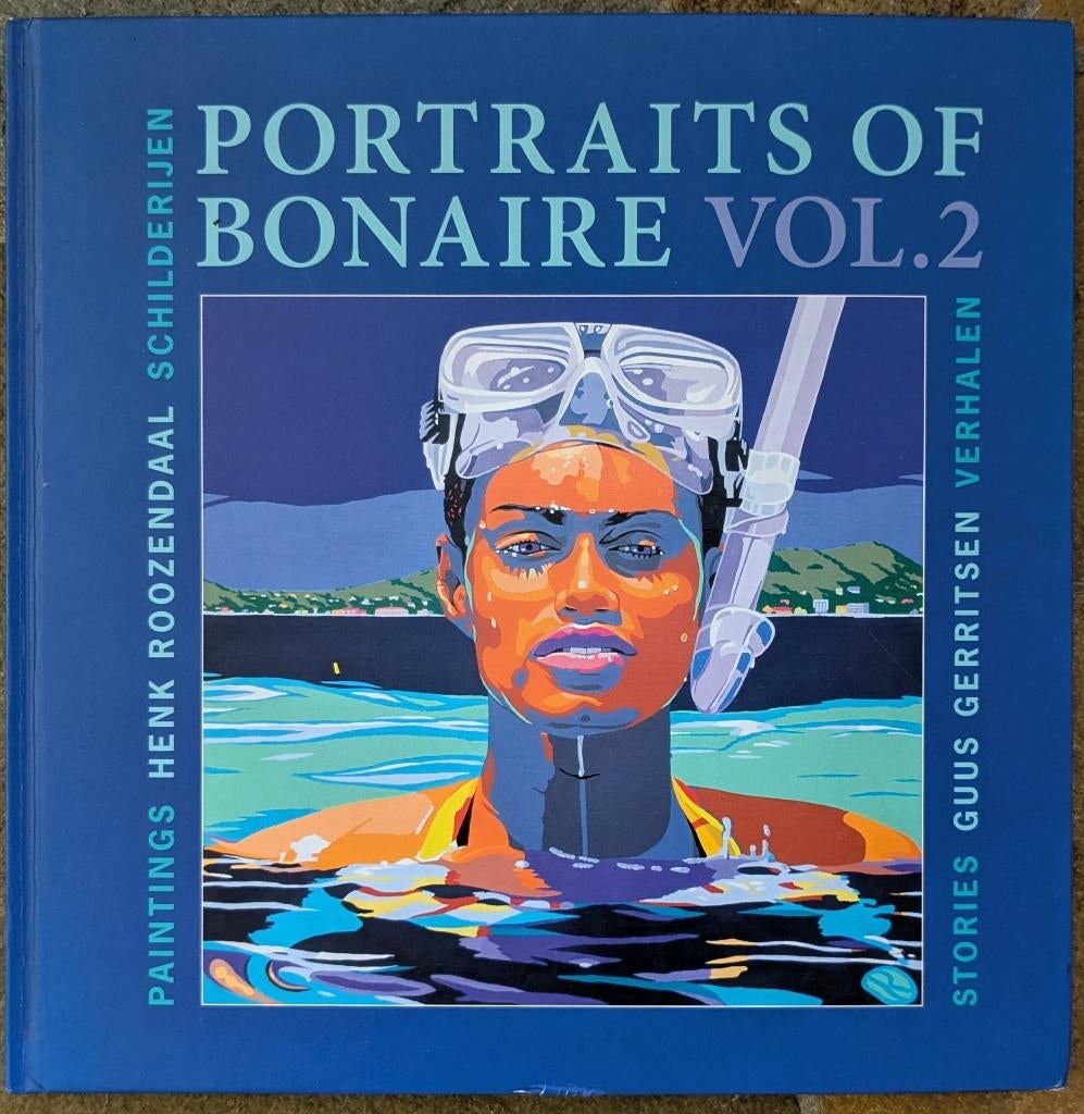 Portraits of Bonaire Vol.2. Schilderijen en verhalen., Boeken, Gerritsen, Guus, Ophalen of Verzenden, Zo goed als nieuw, Schilder- en Tekenkunst