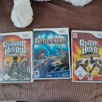 3x gitar hero voor Nintendo wii 30€, Muziek, Ophalen of Verzenden, Zo goed als nieuw, 3 spelers of meer