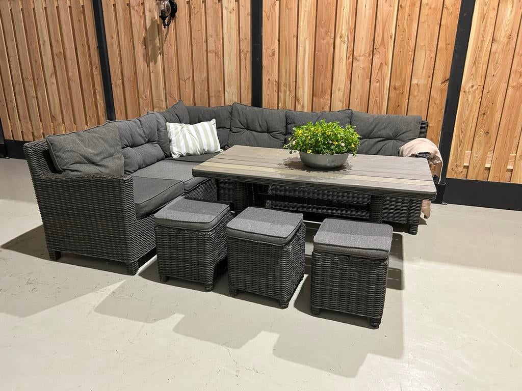 Garden Impressions Diningeset - Zo goed als nieuw, Tuin en Terras, ., Bank, Meer dan 8 zitplaatsen, Ophalen of Verzenden