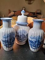 Delftsblauwe vazen, Antiek en Kunst, Ophalen of Verzenden