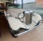 Oldtimer MGTD, Auto's, MG, Voorwielaandrijving, Zwart, Cabriolet, Wit