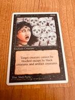 Magic The Gathering Deckmaster | Fear, Ophalen, Zo goed als nieuw, Losse kaart