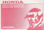 Honda XR400 R manual manutenzione (7318z), Motoren, Ophalen of Verzenden, Honda