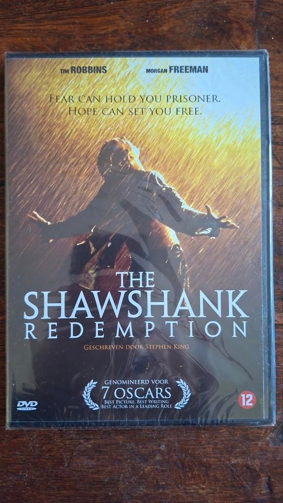 The Shawshank Redemption DVD - Nieuw in verpakking, Vanaf 12 jaar, Ophalen of Verzenden, Nieuw in verpakking, Drama