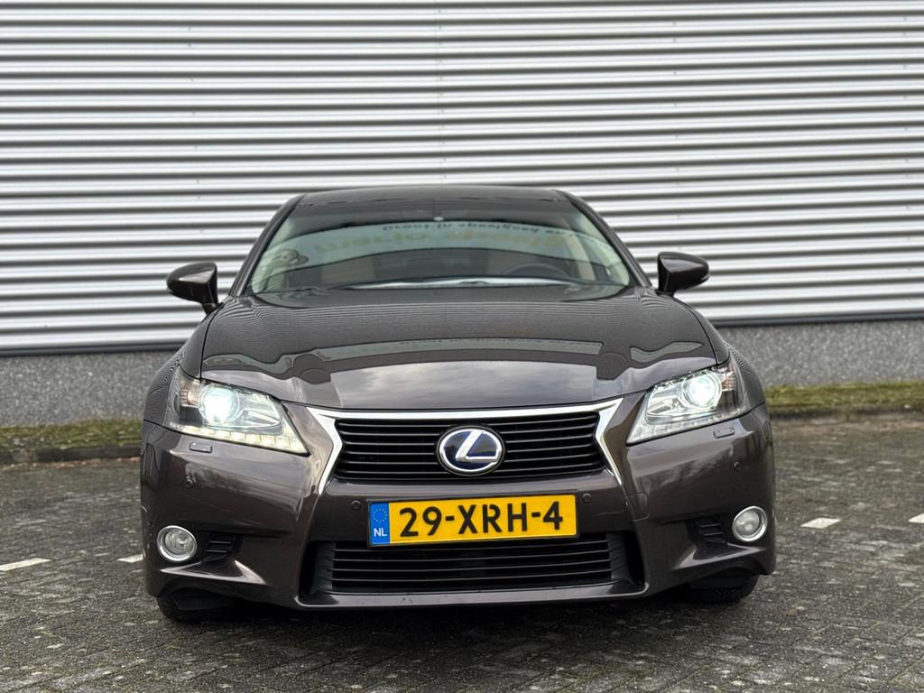 Lexus GS 450h Hybrid Business (bj 2012) AUT|XENON|LEER|VOL,V, Auto's, Automaat, Euro 5, Gebruikt, Beige