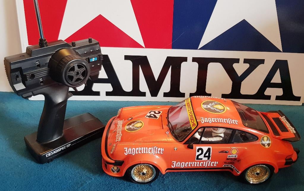 Tamiya TamTech-Gear Porsche 934 Rsr Turbo 'Jägermeister', Elektro, Verzenden, Nieuw, Auto onroad