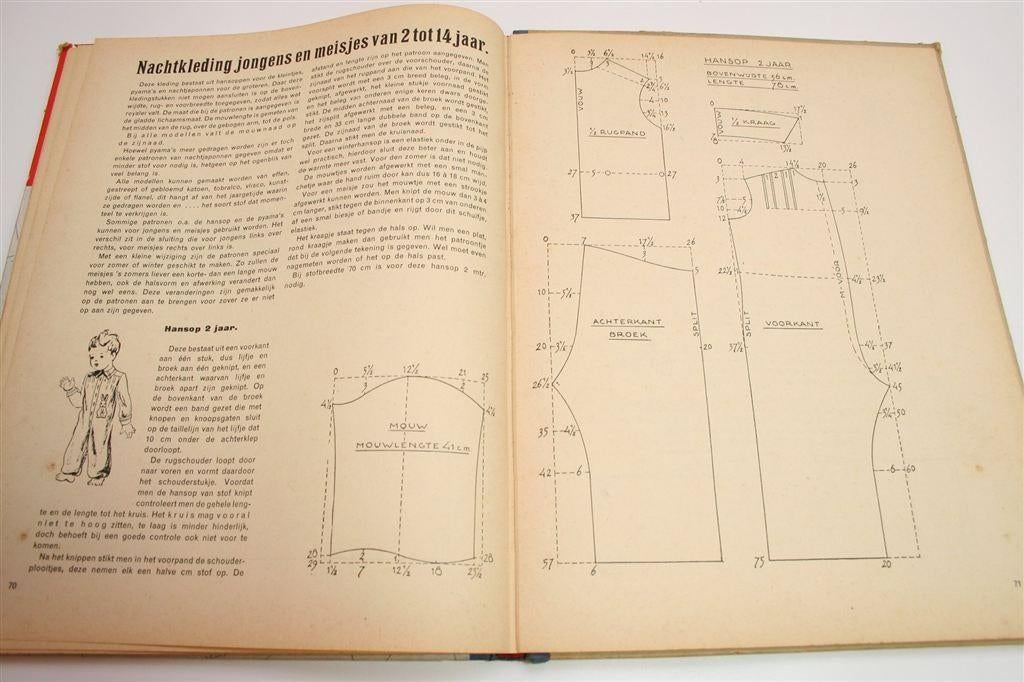 Vintage Kinderkleding Maken [1960] — Knippen en Naaien, Boeken, Ophalen of Verzenden, Gelezen