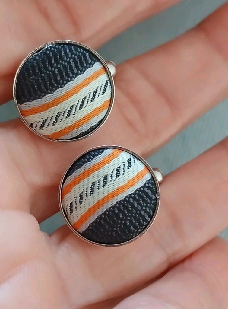 Vintage manchetknopen, Ophalen of Verzenden, Zo goed als nieuw, Overige materialen