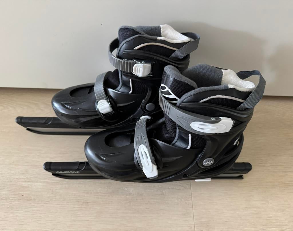Schaatsen - Nijdam noren Junior verstelbaar hardboot mt34-37, Ophalen, Zo goed als nieuw, Noren, Nijdam