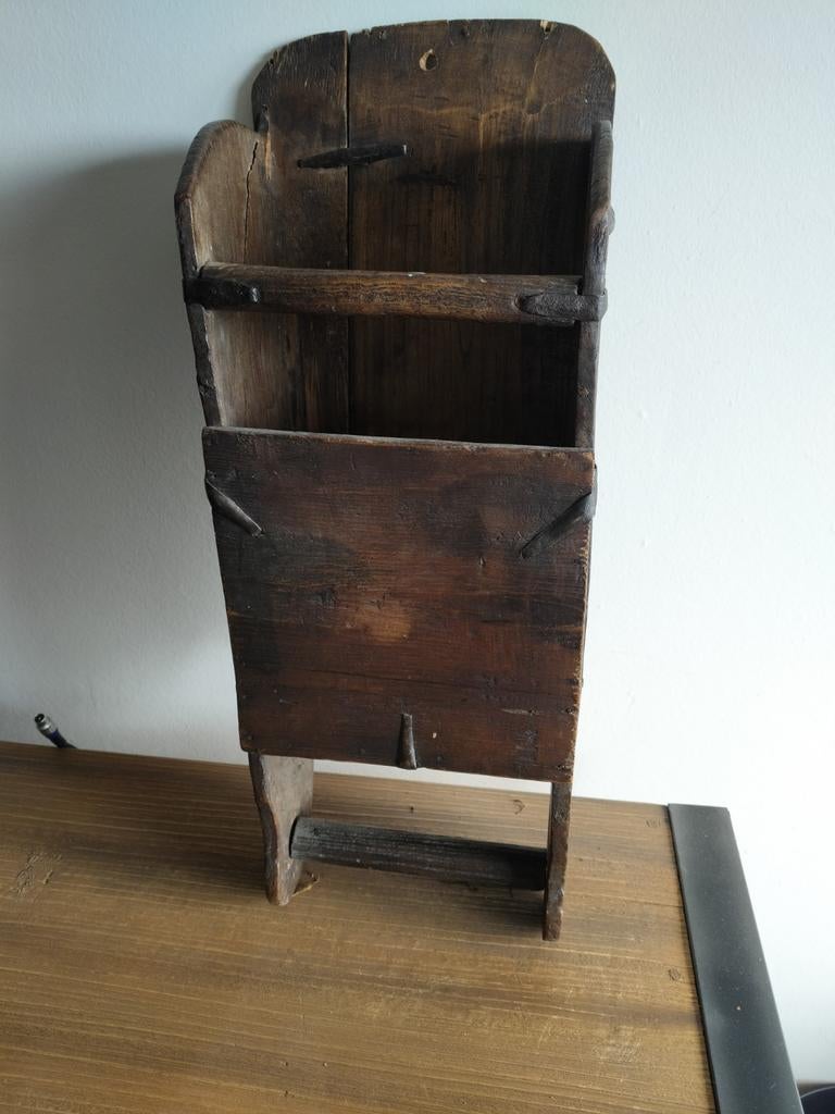 Antieke houten graanschep - 18e/19e eeuw, Ophalen