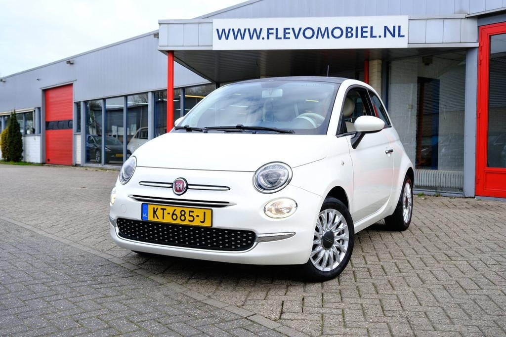 Fiat 500 1.2 Lounge Pano|Navi|DAB|LMV, Auto's, Fiat, Voorwielaandrijving, Gebruikt, 4 cilinders, 840 kg