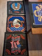 Vintage Harley Davidson Bandana's / Scarfs - Diverse Designs, Motoren, Accessoires | Overige, Ophalen, Gebruikt, Harley-Davidson