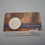 Coincard 2½ Gulden 1980 FDC Dubbelkop, Ophalen of Verzenden, Koningin Juliana, 2½ gulden