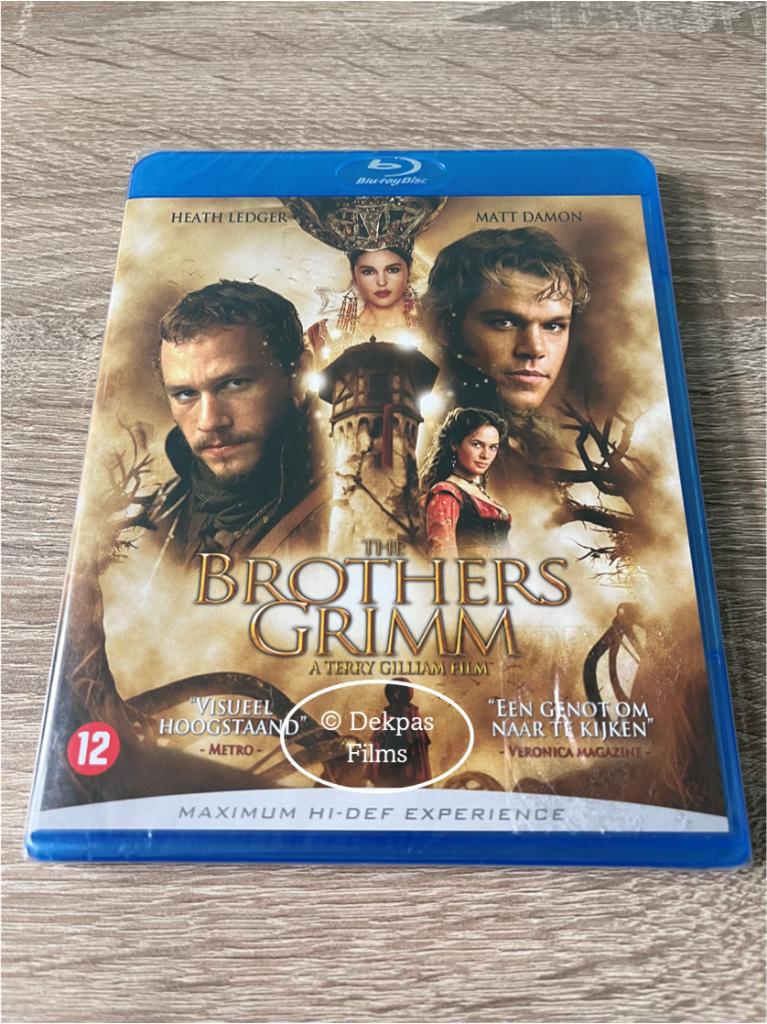 Blu-ray The Brothers Grimm - NIEUW in Seal, Cd's en Dvd's, Blu-ray, Ophalen of Verzenden, Nieuw in verpakking, Avontuur