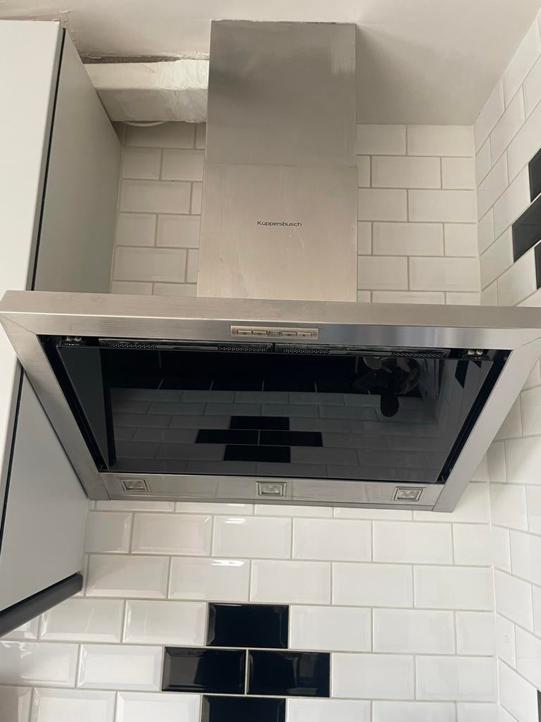 Küppersbusch afzuigkap, Witgoed en Apparatuur, Afzuigkappen, Ophalen, Gebruikt, Vrijstaand, Wandschouwkap