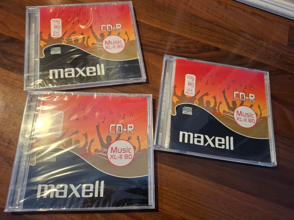 Maxell XL-II 80 700 MB CD-R Audio, Ophalen of Verzenden, Nieuw