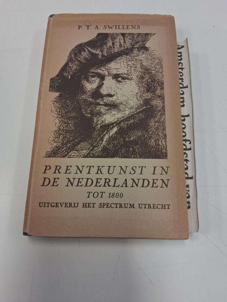 Prentkunst in de Nederlanden tot 1800 - P.T.A. Swillens, Ophalen of Verzenden, Gelezen, Overige onderwerpen, P.T.A. Swillens