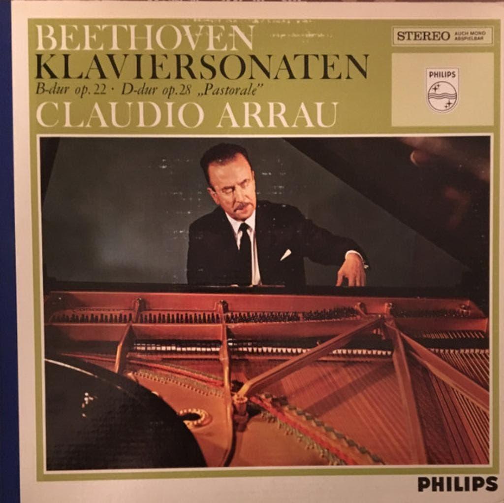 Beethoven Claudio Arrau Klaviersonaten, Kamermuziek, Ophalen of Verzenden, Zo goed als nieuw, 12 inch